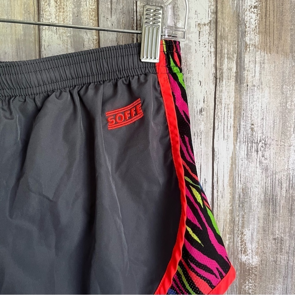 Soffe Grey & Neon Animal Shorts - Picture 5 of 5